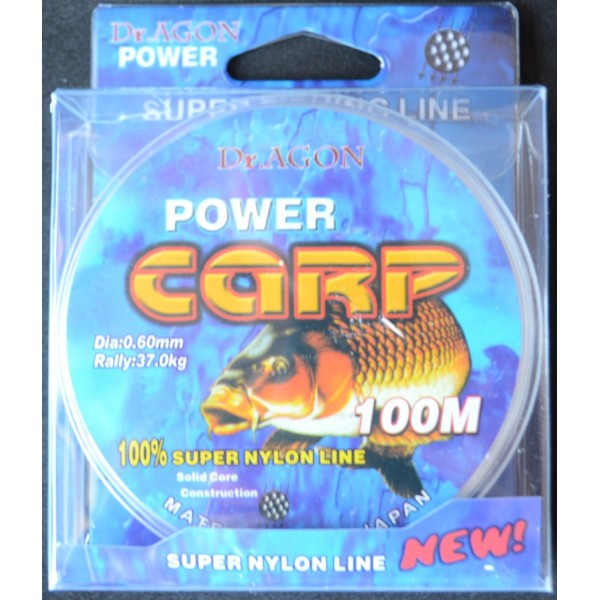 Рибальська волосінь DrAGON Power Carp, 100м. , перетин 0,60 мм